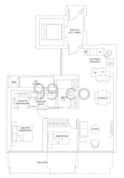 Marina One Residences (D1), Apartment #517673421
